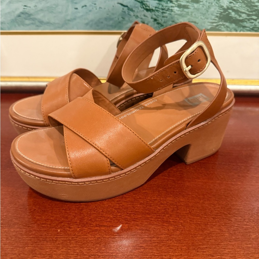 Fitflop Women's Brown Platform Sandals